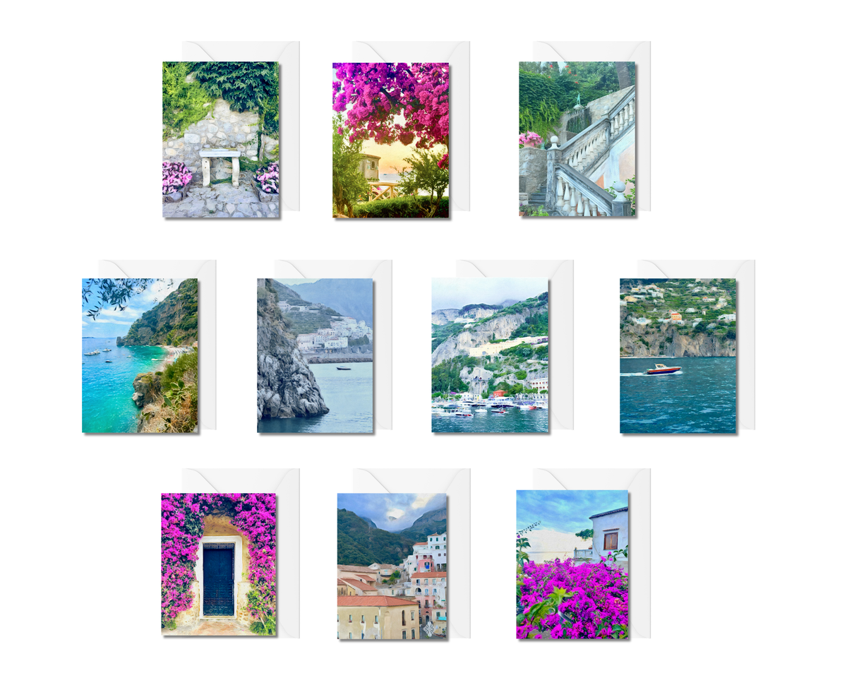 Assorted Amalfi Coast Note Cards