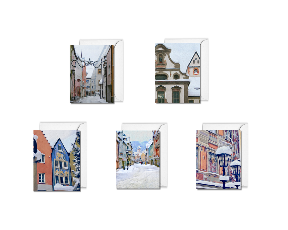 Assorted Holiday Cards from Bavaria