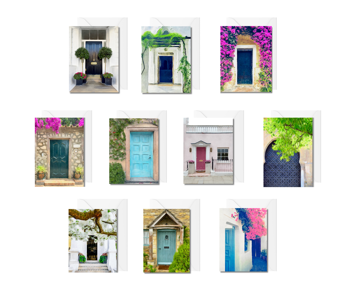 Assorted Doorway Note Cards