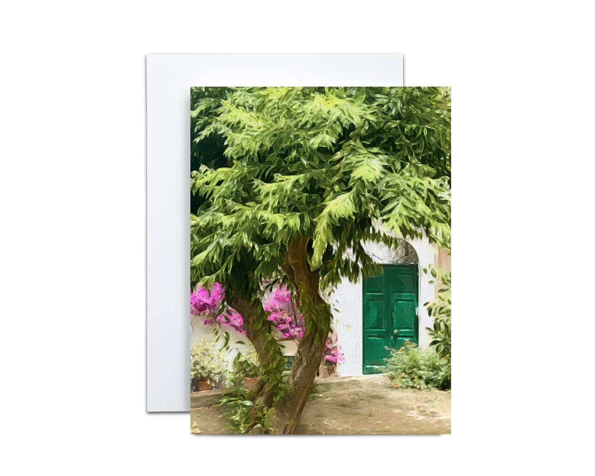 Green Door Note Cards