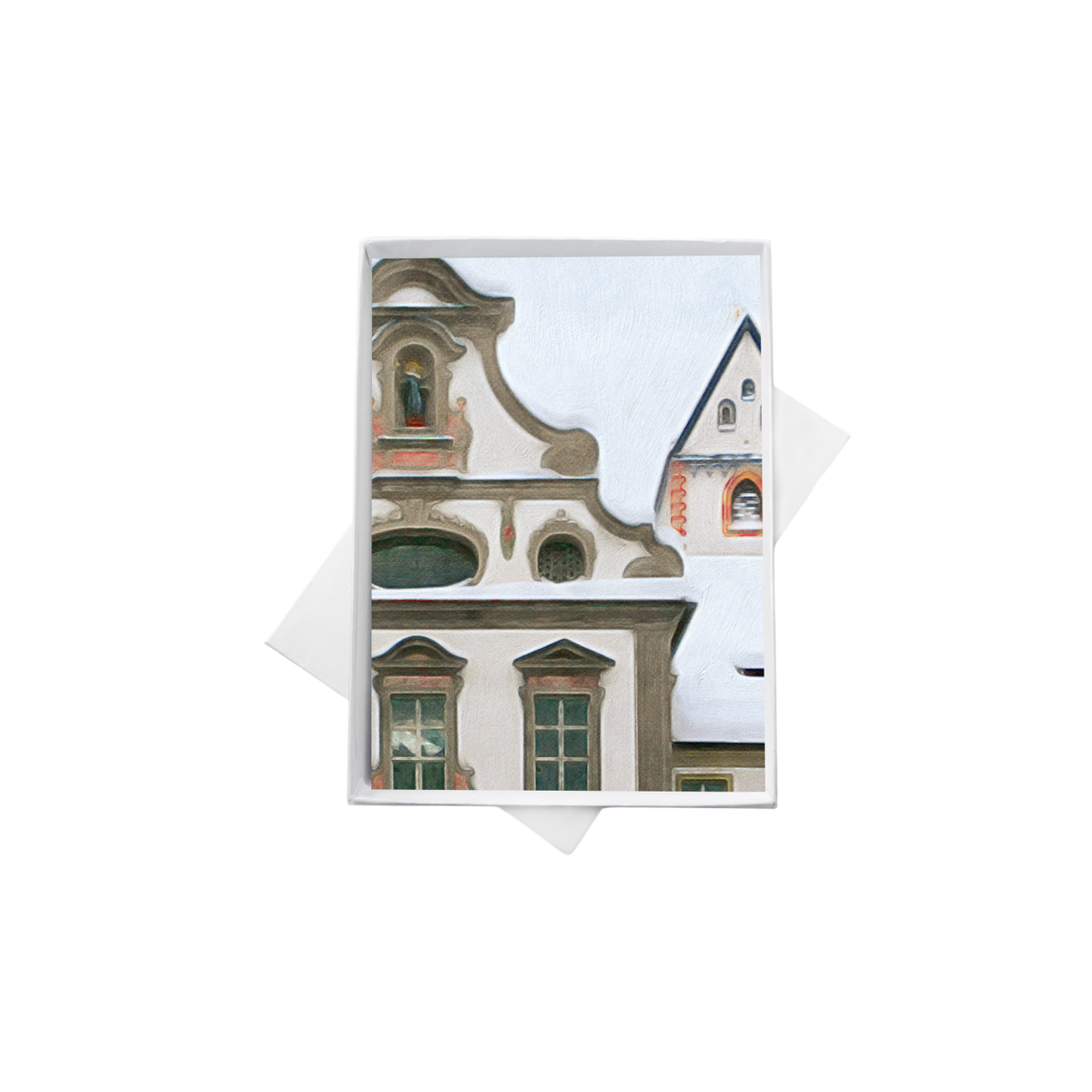 Bavaria Gingerbread Houses Note Cards