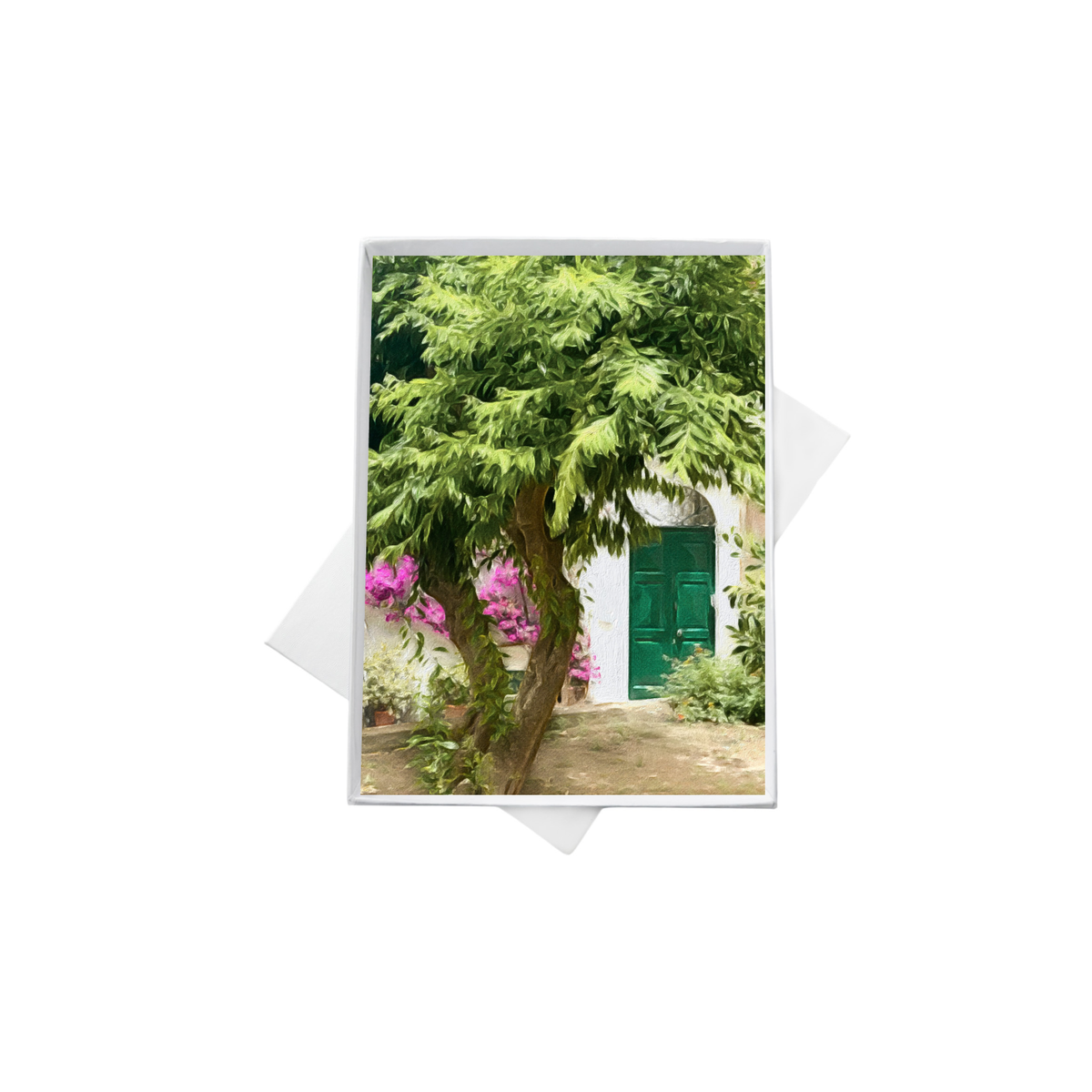 Green Door Note Cards