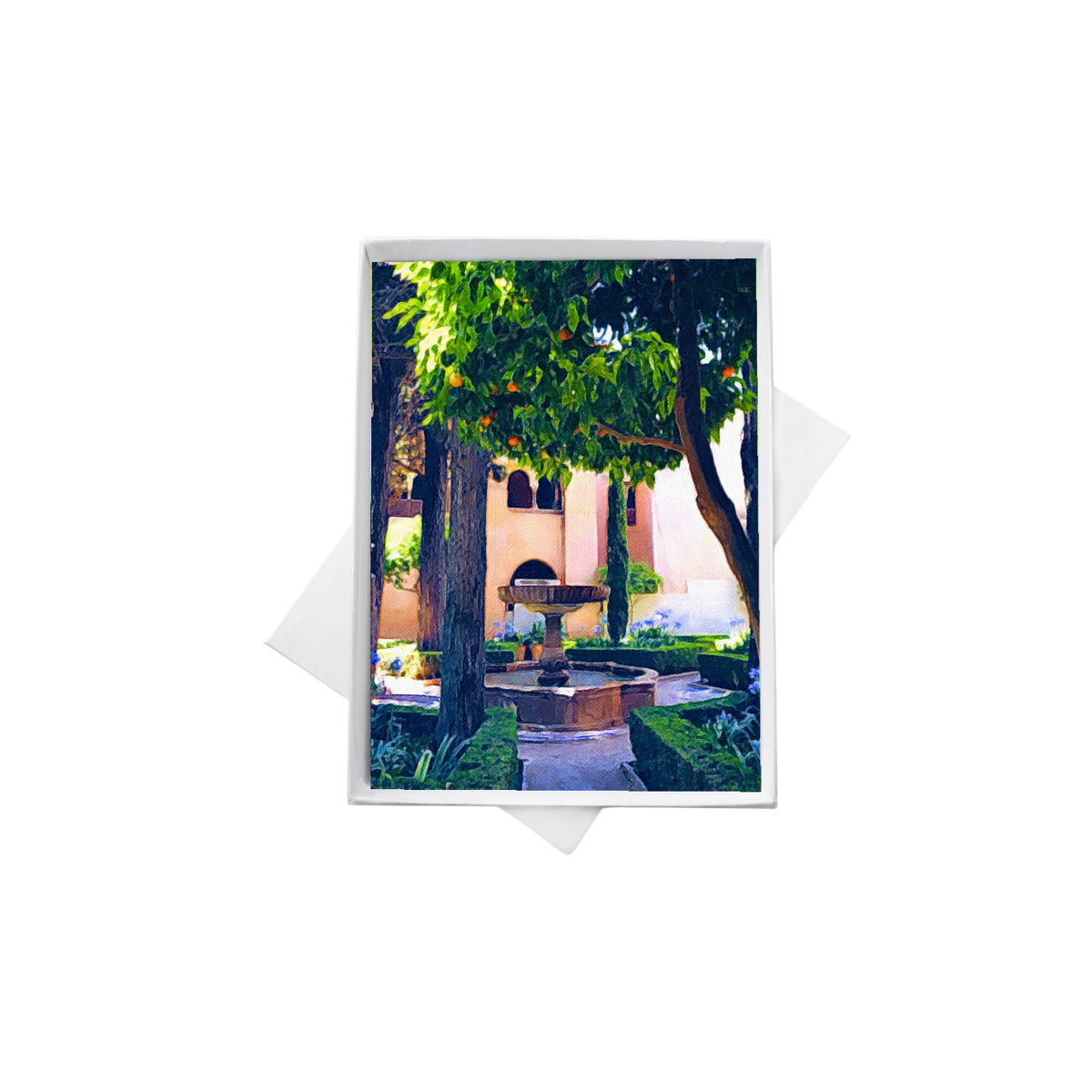 Southern Spain Doorway Note Cards
