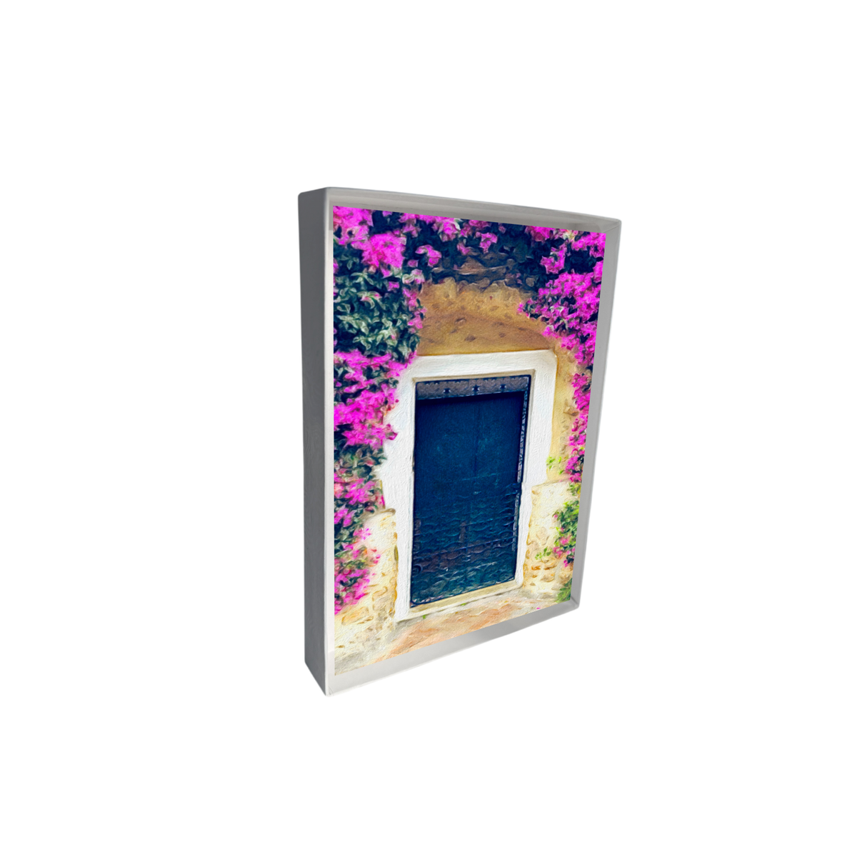Bougainvillea Covered Door Note Cards